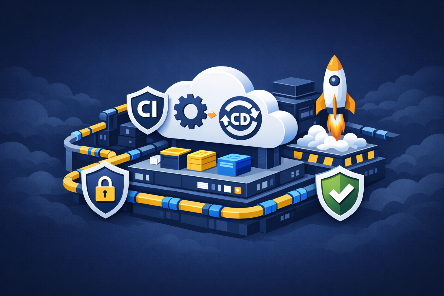 Golden paths to huardrails