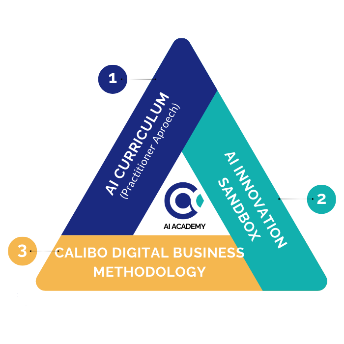 Calibo AI Academy triangle