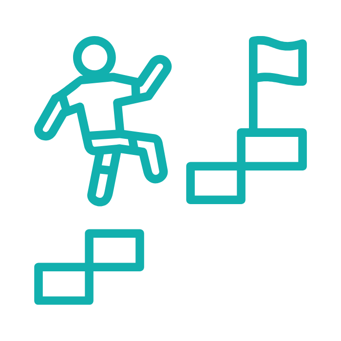 The theory-to-practice gap icon