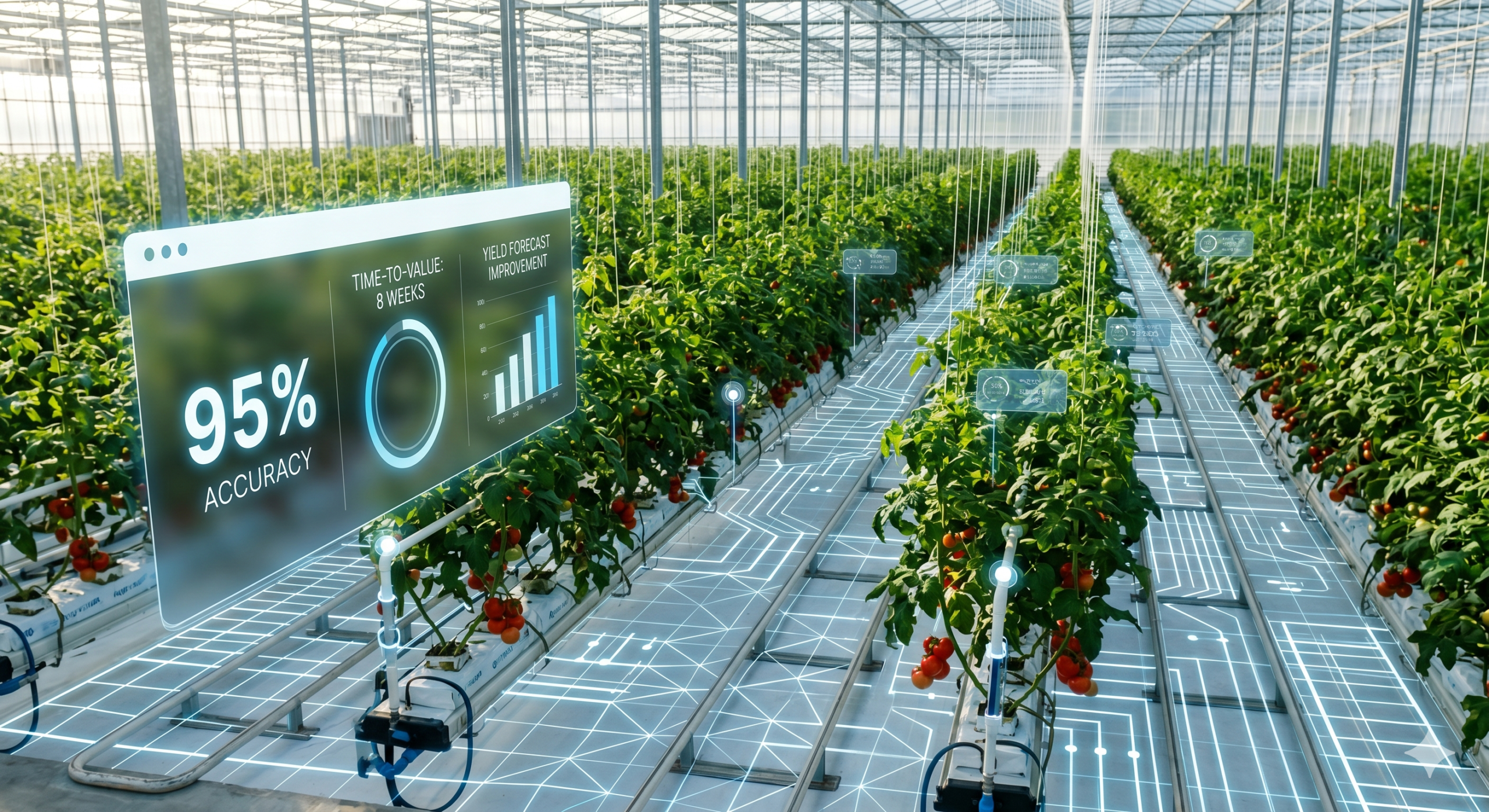 95% accuracy in the tomato produce