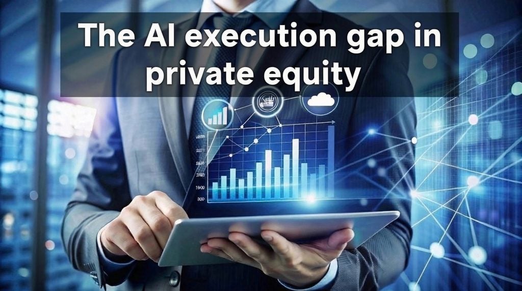 Private equity professional using AI to fill the execution gap effectively.